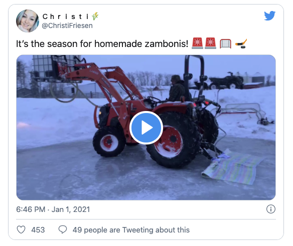 Farm Hockey Zamboni - Twitter